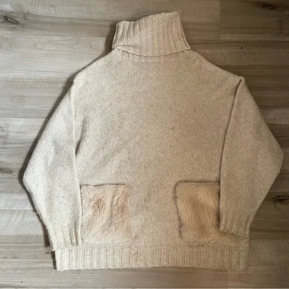 Zara Turtleneck Knit M - Picture 1 of 4